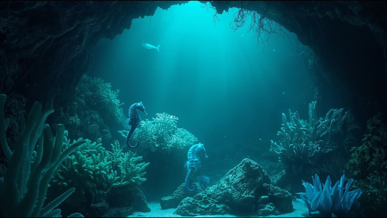 Deep Sleep – Dark Ocean Ambient | Calm Night Soundscape