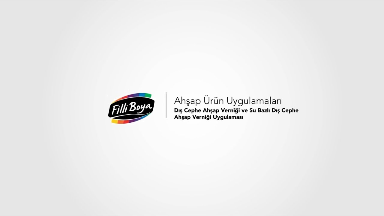 Ahşap Ürün Uygulamaları - Dış Cephe Ahşap Verniği ve Su Bazlı Dış Cephe Ahşap Verniği Uygulaması