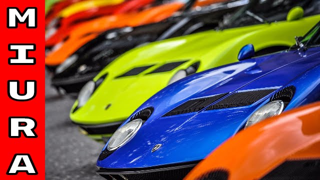 Lamborghini Miura 50th Anniversary Tour