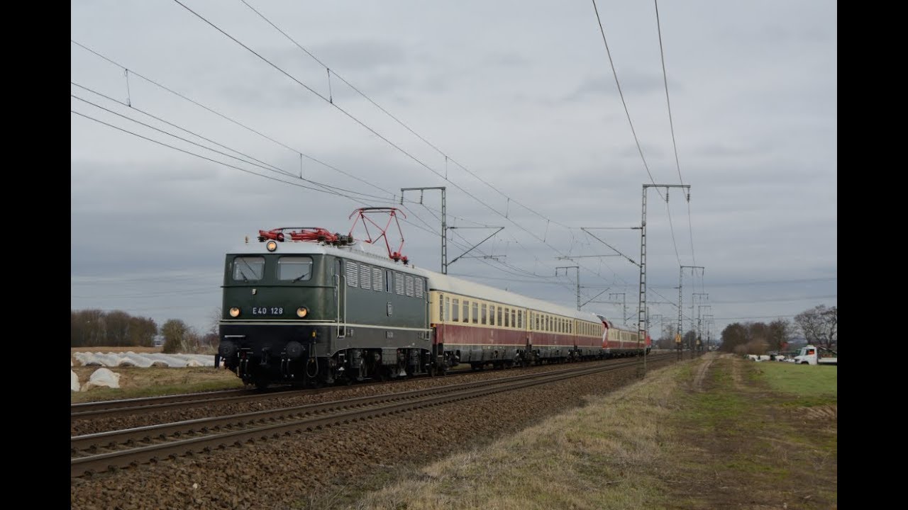 Züge in Klein Gerau: 140 128 mit VT11.5, 182 572, HLB 1440 und mehr