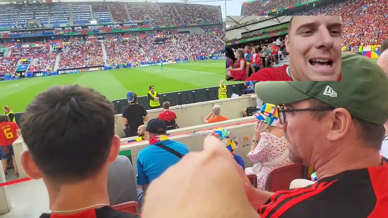 Stadion Turné 2024 16.meccs (UEFA EURO 2024 Ukraine-Belgium 0-0)