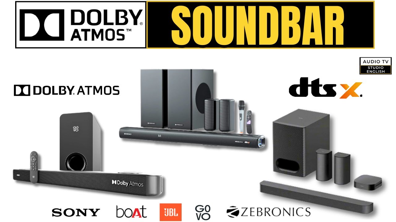 Top Best Dolby Atmos Soundbar in India 2025 | Dolby Atmos Soundbar Under 10,000-40,000 | Dolby Atmos