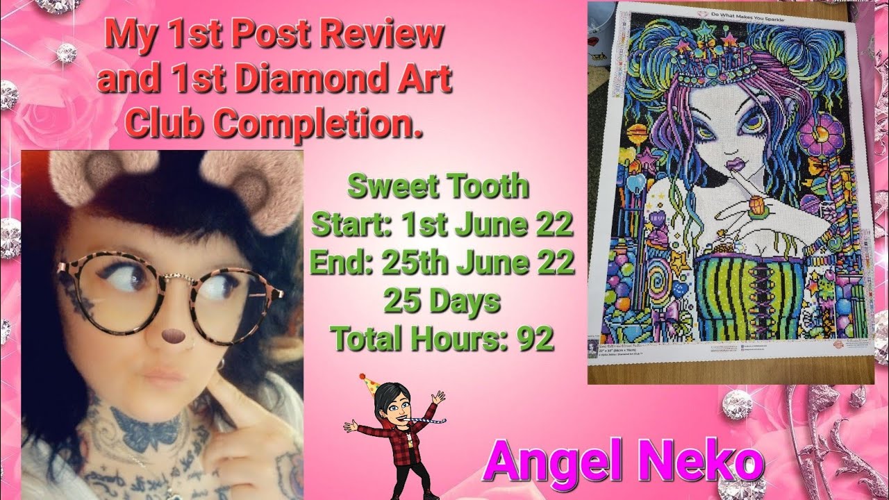 My 1st Diamond Art Club Post Review on Sweet Tooth 😋