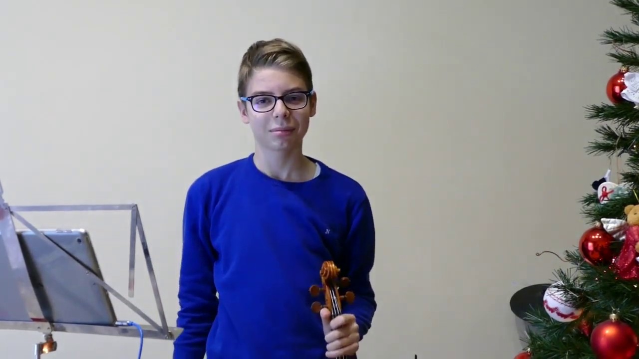 CONCERTINO Op. 25 ( D major ) - Oskar Rieding - 1. Allegro Moderato - violino