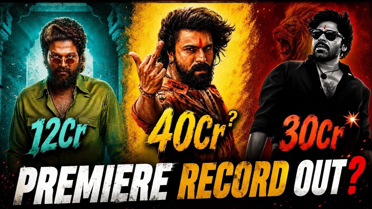 PEDDI Premiere Shows Collections❓40Cr💥| Peddi Vs OG Vs Pushpa 2 | Peddi Day 1 Collections🥳 | POML
