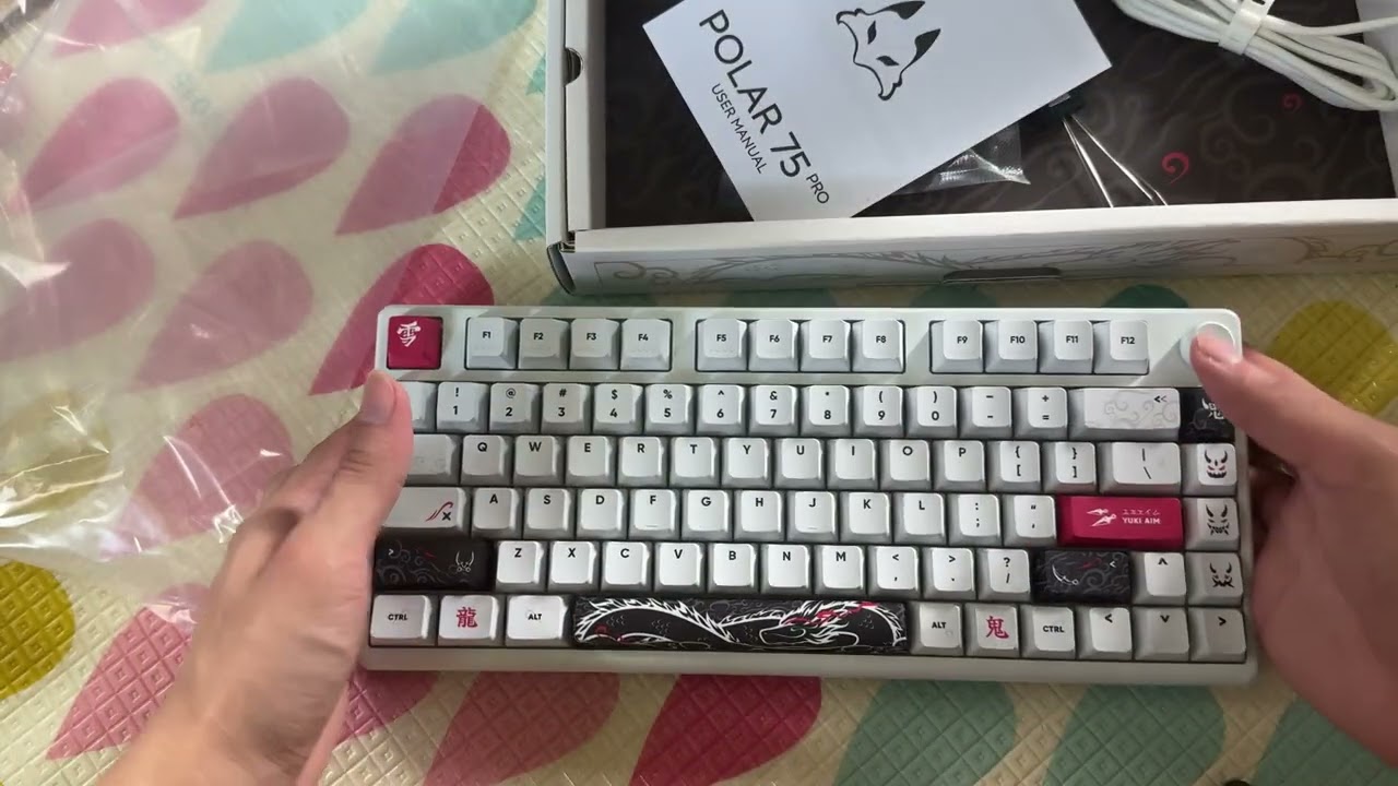 유키에임 오니 2.0에디션 Yuki Aim Polar 75 8K Dragon Edition(Oni 2.0 Collection) 키보드