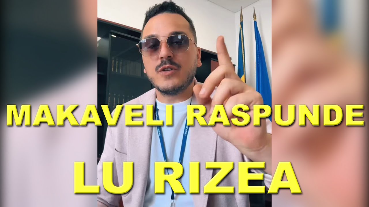 MAKAVELI RASPUNDE LU CRISTIAN RIZEA