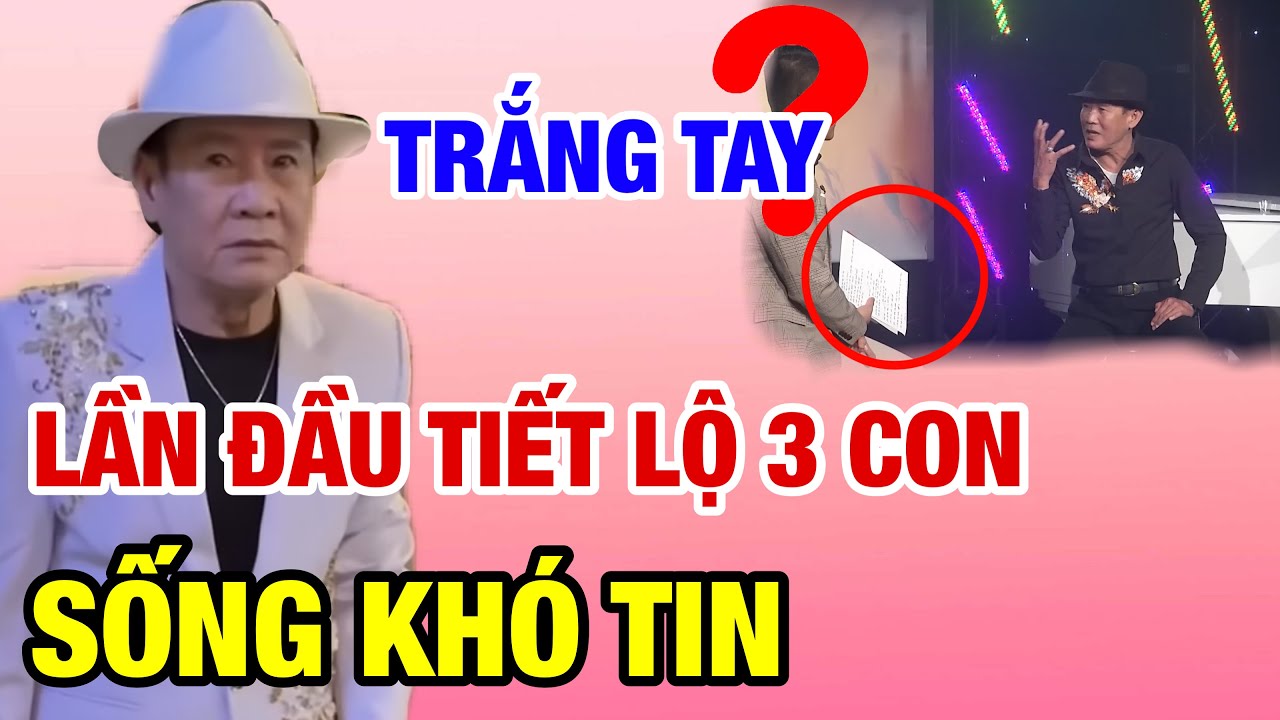 Vì Sao TUẤN VŨ 1 Mình Cô Đơn Tuổi Già Dù Có 3 Người Con Trai: Ông Từng Bị Lừa Hết Sạch Giờ Ra Sao?