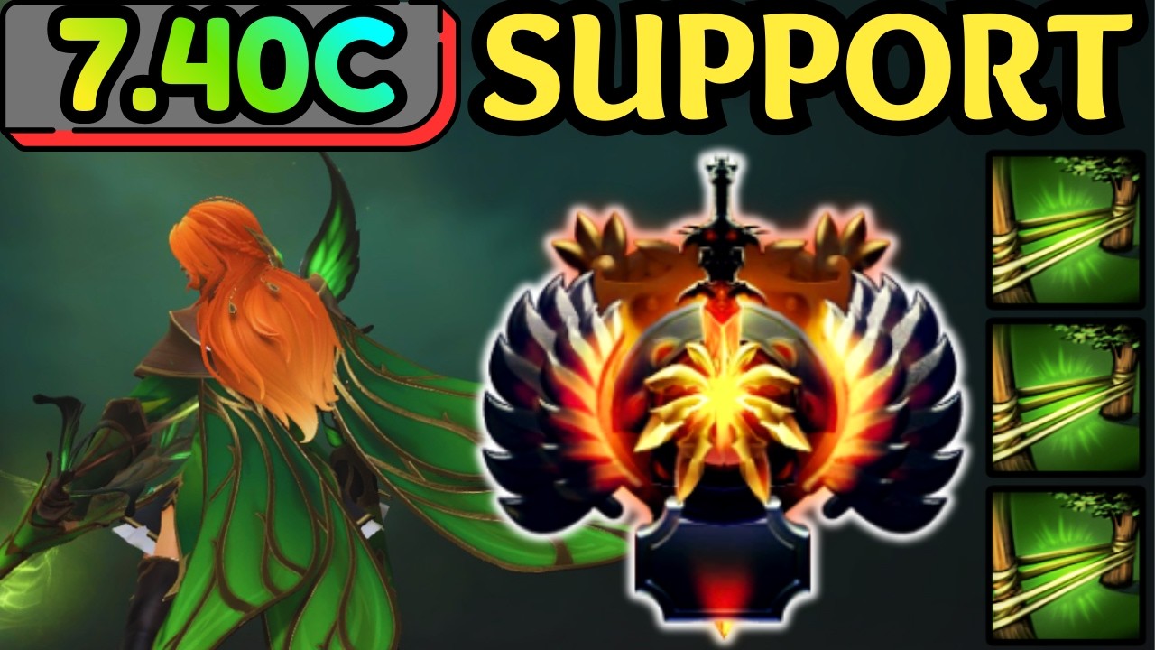 🔥 MASTER WINDRANGER SUPPORT — PICKOFF & IMPACT BUILD | DOTA 2 🔥