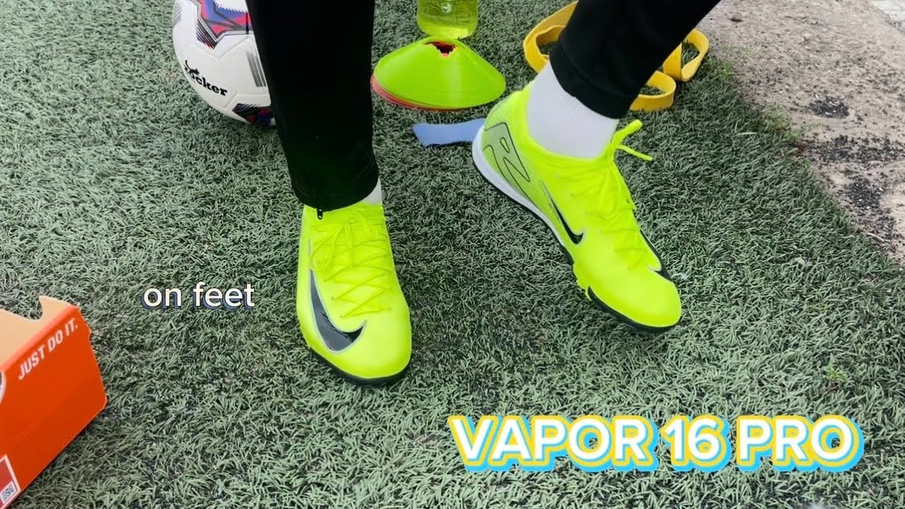 AMSR 🙌| LÊN CHÂN GIÀY NIKE MERCURIAL VAPOR 16 PRO TF | TẬP LUYỆN MỘT MÌNH CHO NGƯỜI CHƠI BÓNG ĐÁ ⚽️💪