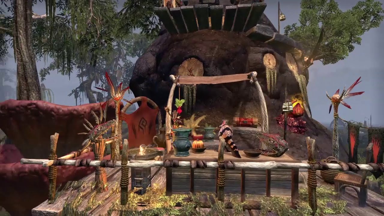 ESO HOUSING TOUR! Ample Domicile ARGONIAN HOUSE Decorated