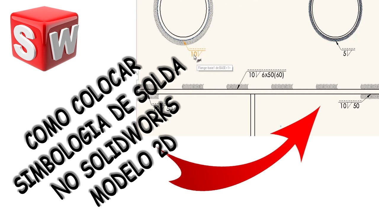 SIMBOLOGIA DE SOLDA NO DETALHAMENTO 2D - SOLIDWORKS
