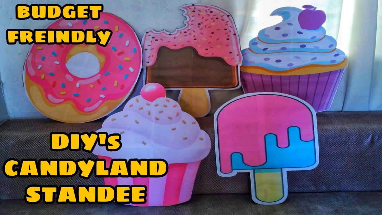 DIY HOW TO MAKE STANDEE|CANDYLANDTHEME|BUDGET FRIENDLY 2021
