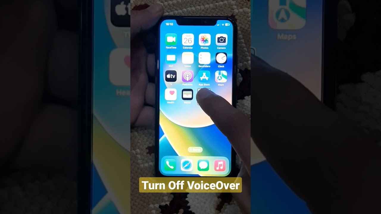 Как отключить VoiceOver или Talkback на iPhone X
