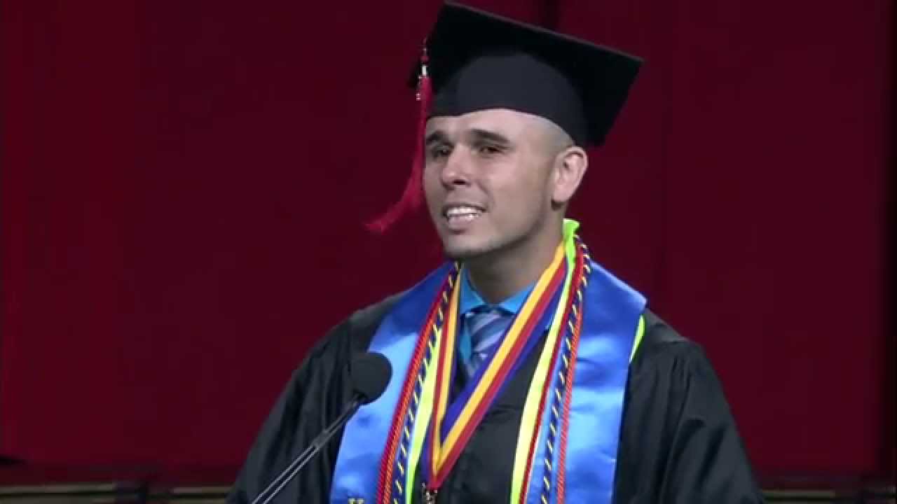 'We Don't Settle, We Succeed'-Angel Sanchez 2014 Commencement Address