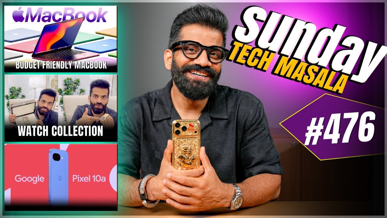 Budget MacBook? | Watch Collection? | Pixel 10a | Best Paid App? | STM #476 | Technical Guruji🔥🔥🔥