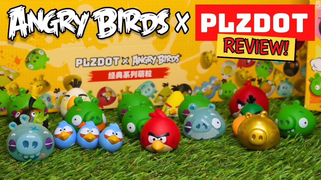 PLZDOT X Angry Birds: Are They Any Good? - Merchandise Review & Unboxing
