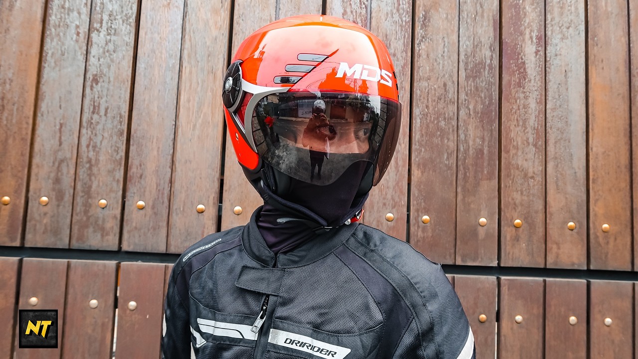 MDS Meica - Ini Helm Paling Kotak yang Pernah Gue Review