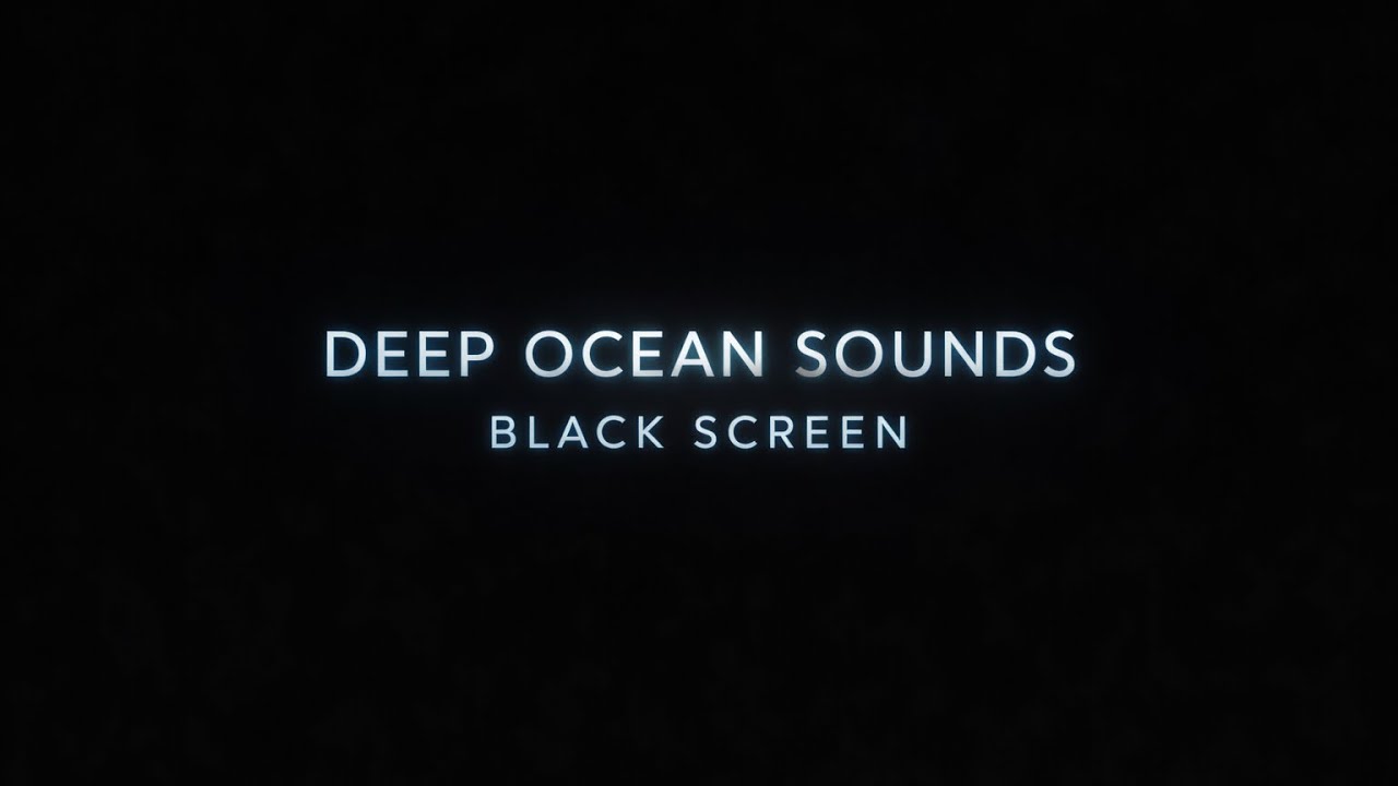 Ocean Waves for Insomnia 🌙 Black Screen | 8 Hours Deep Sleep Sounds