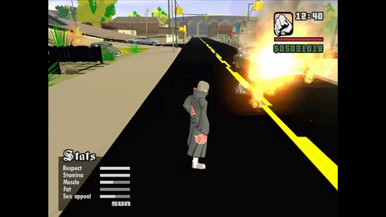 Gta San Andreas Itachi Katon Goukakyou No Jutsu