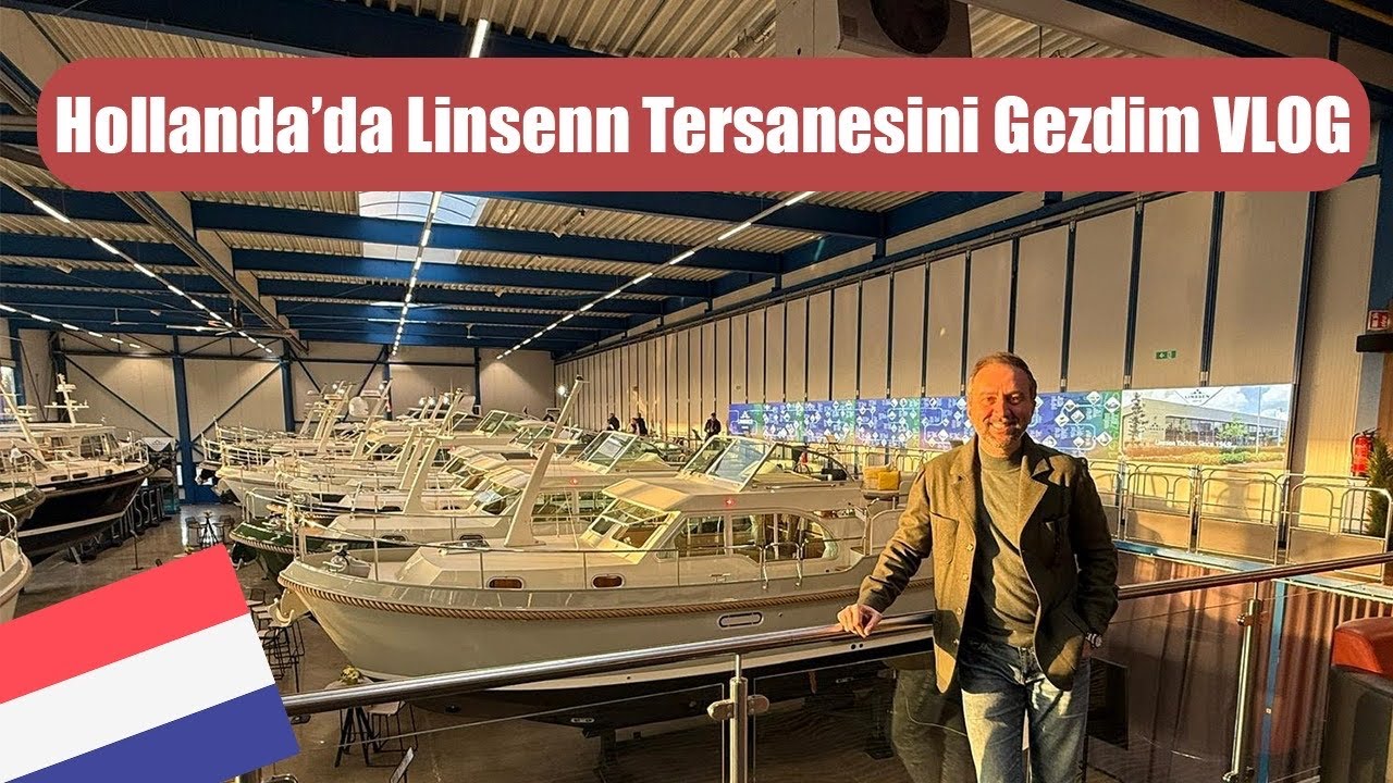 Hollanda’da Linsenn Tersanesini Gezdim VLOG #reklam 