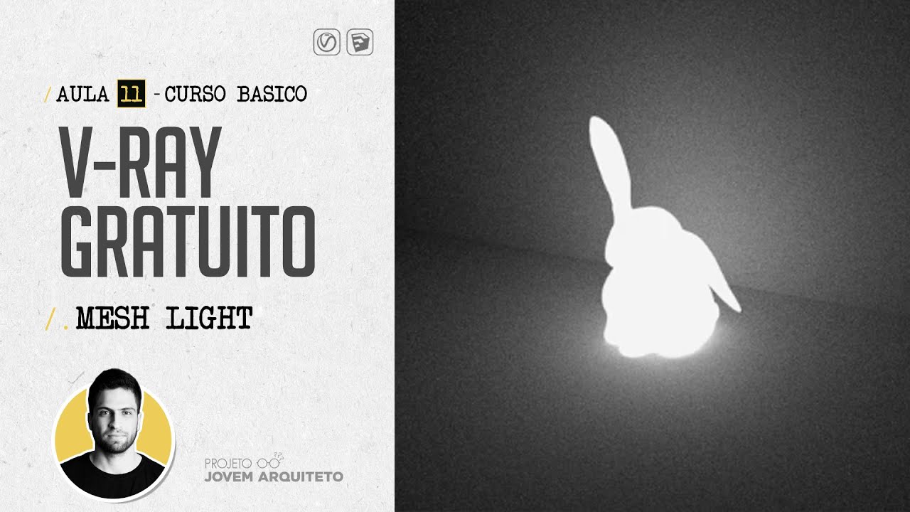 [CURSO GRATUITO DE V-RAY] AULA 11 - TUDO SOBRE A MESH LIGHT