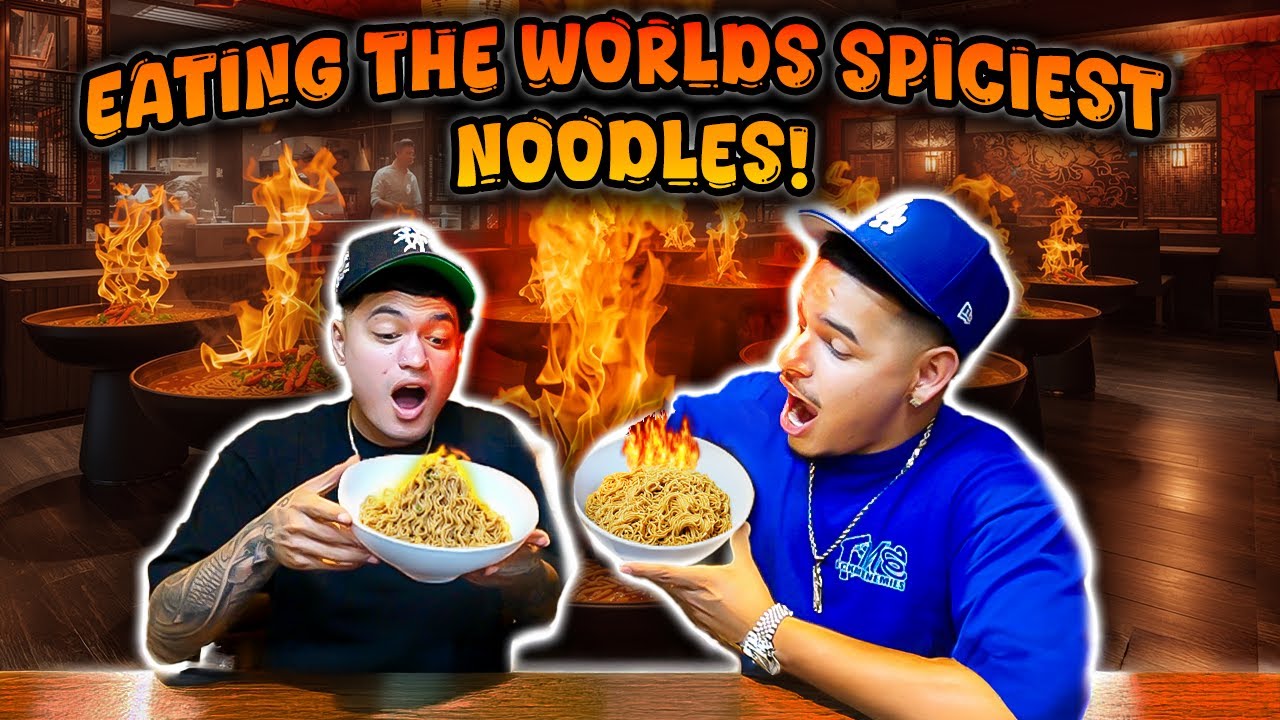 EATING THE WORLDS SPICIEST NOODLES! ( SPICY QnA! )