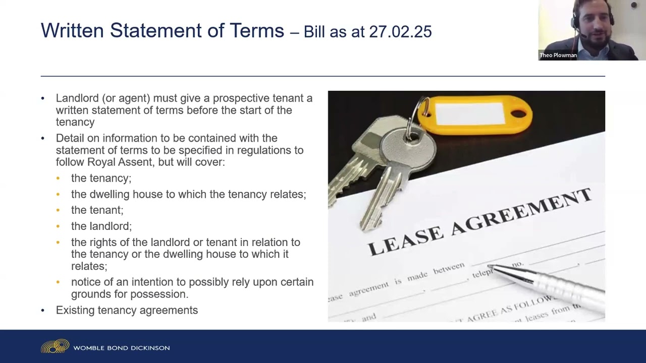 Renters' Rights Bill: Impact on Institutional Investment and Operation