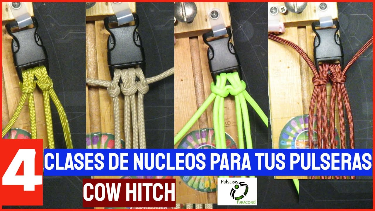 4 NUCLEOS para tus Pulseras Paracord - Paracord Bracelet - Diy Paracord - Paracord Crafts - Keychain