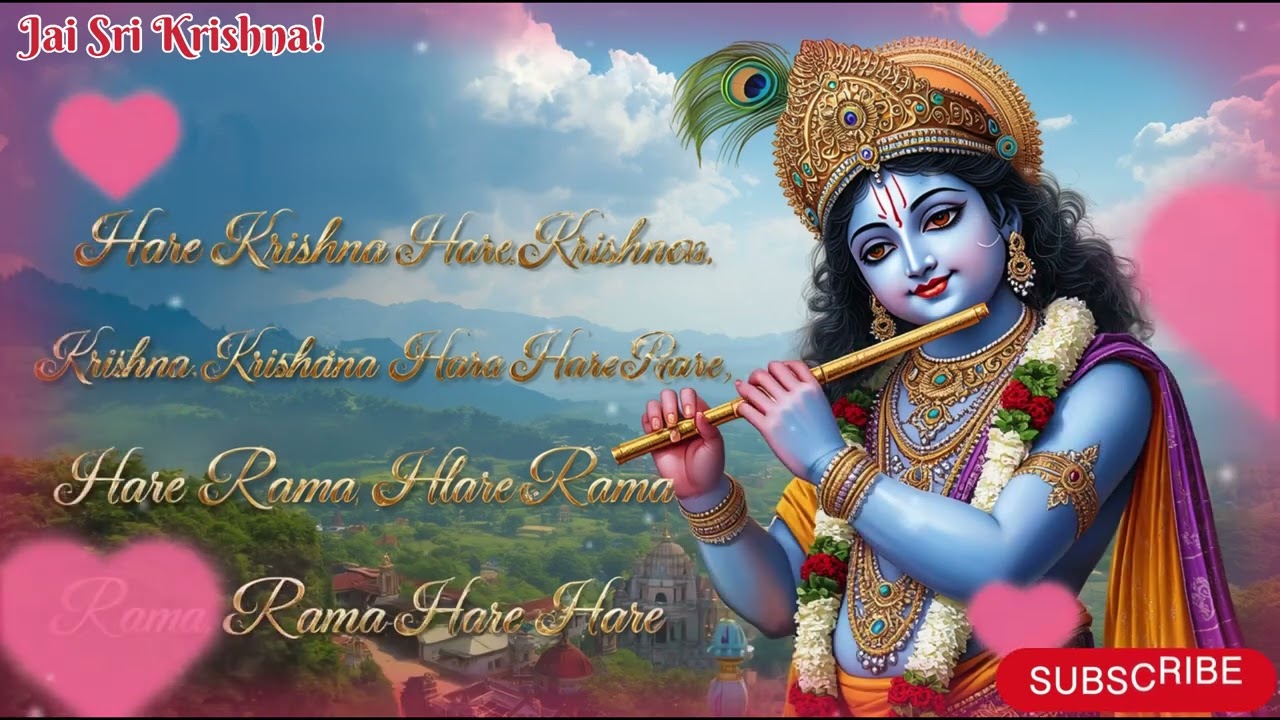 Hare Krishna Hare Krishna, Krishna Krishna Hare Hare, Hare Rama Hare Rama, Rama Rama Hare Hare!