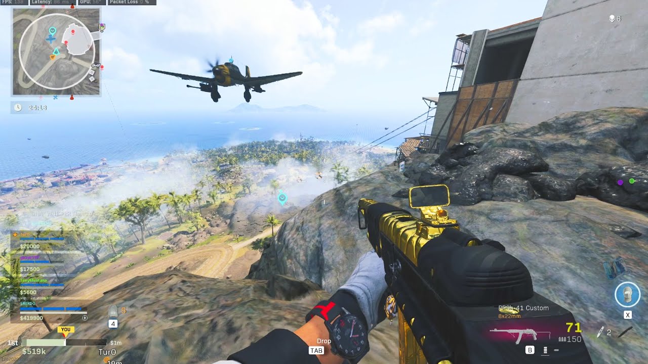 Warzone: Plunder Caldera Full Match (No Commentary)