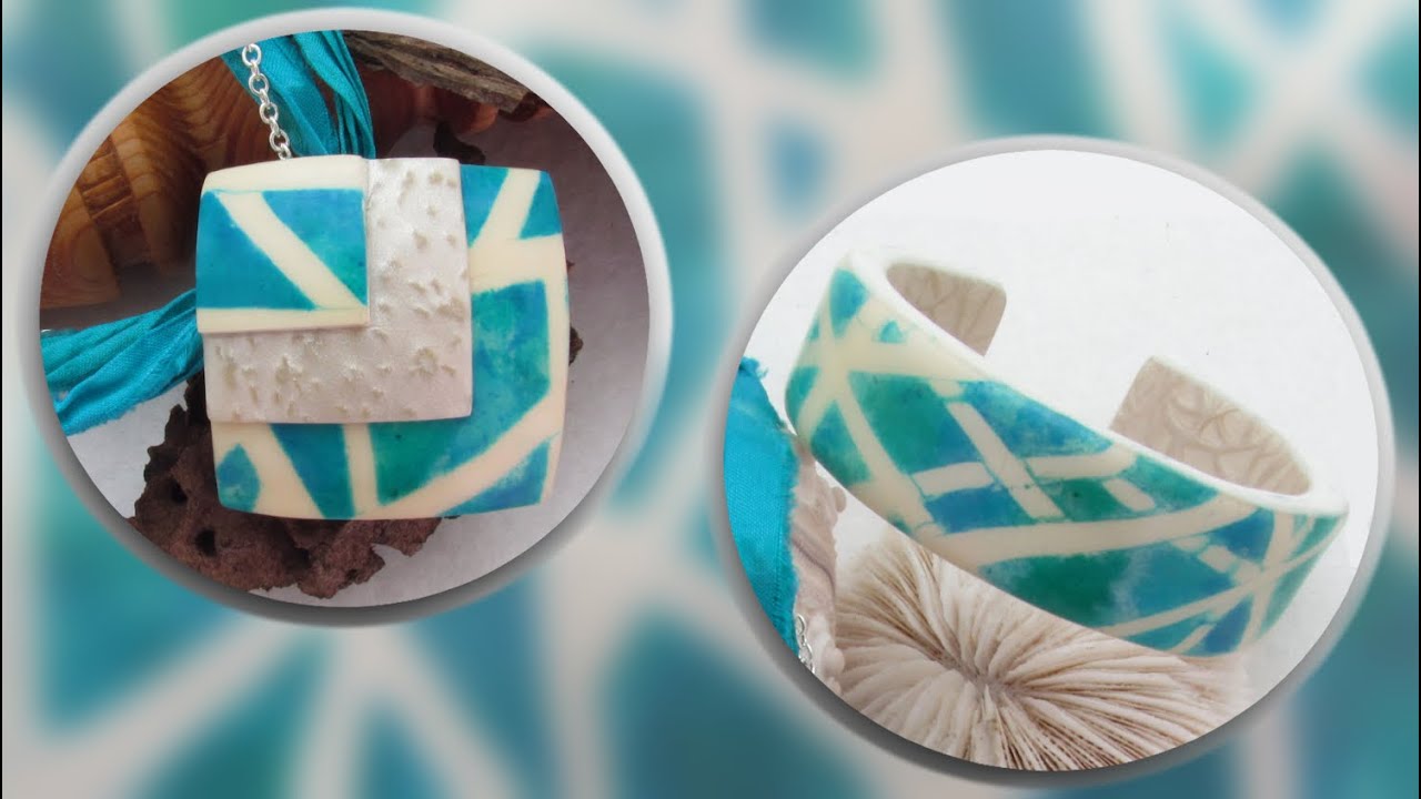 Have You Tried Using Tape On Polymer Clay? (Pendant Tutorial)