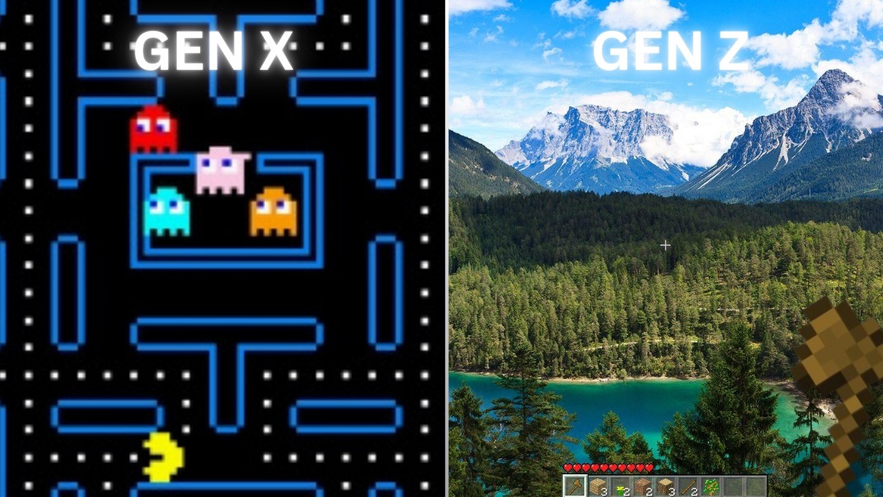 Gw Coba Mainin Game Dari Setiap Generasi Manusia