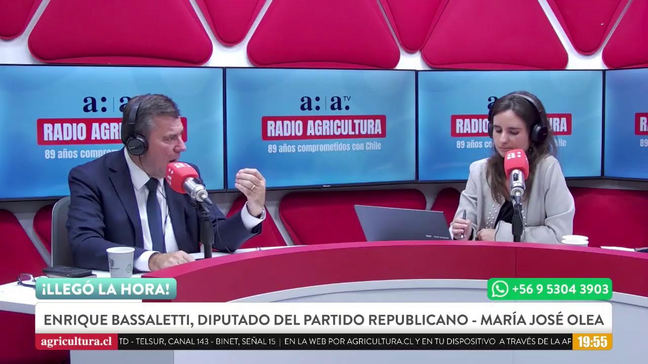 Llegó la Hora - Educación en crisis y seguridad en alerta: los desafíos de Chile - Radio Agricultura