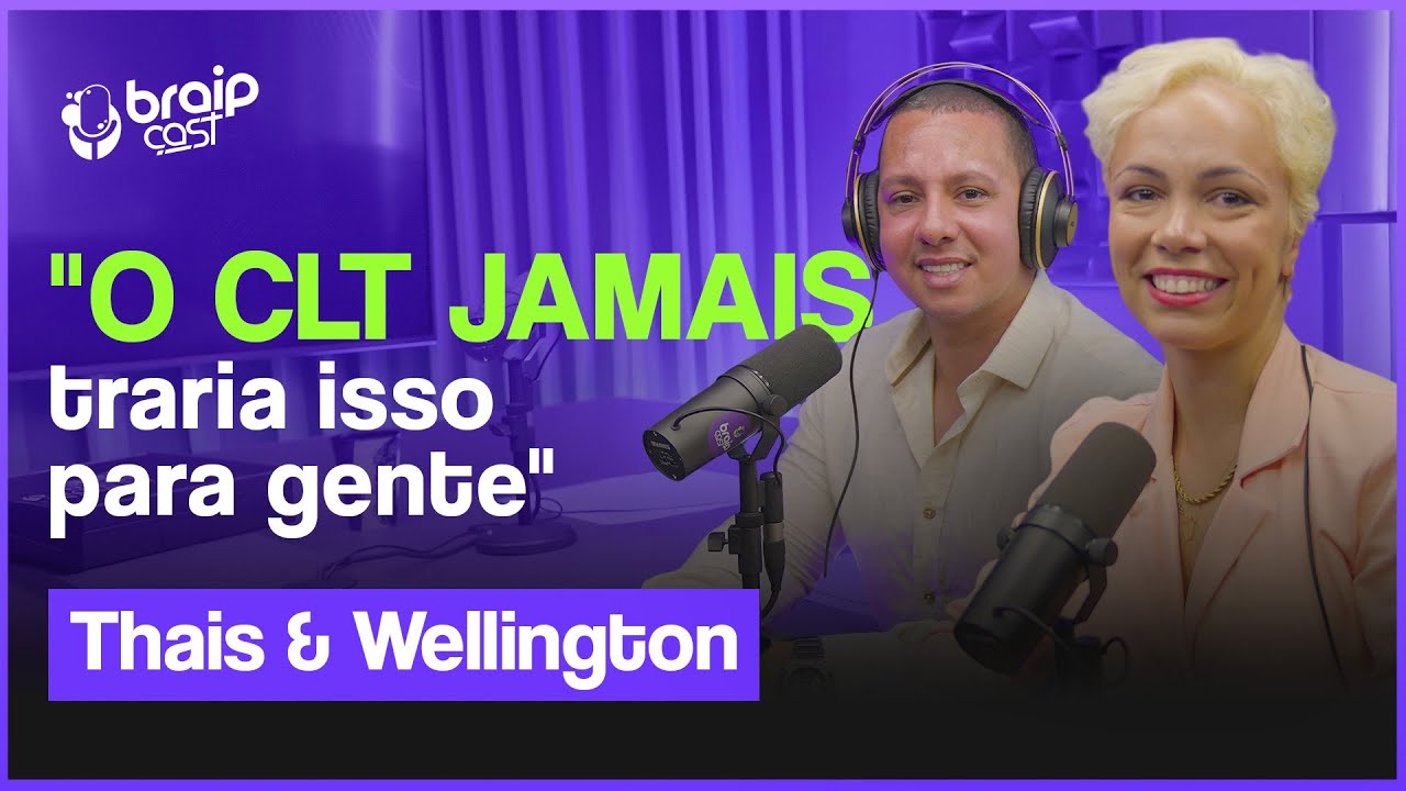 ELES REVELERAM COMO SAIR DO CLT E FATURAR 1 MILHÃO NO DIGITAL - Com Thais Raguso e Wellington Cruz