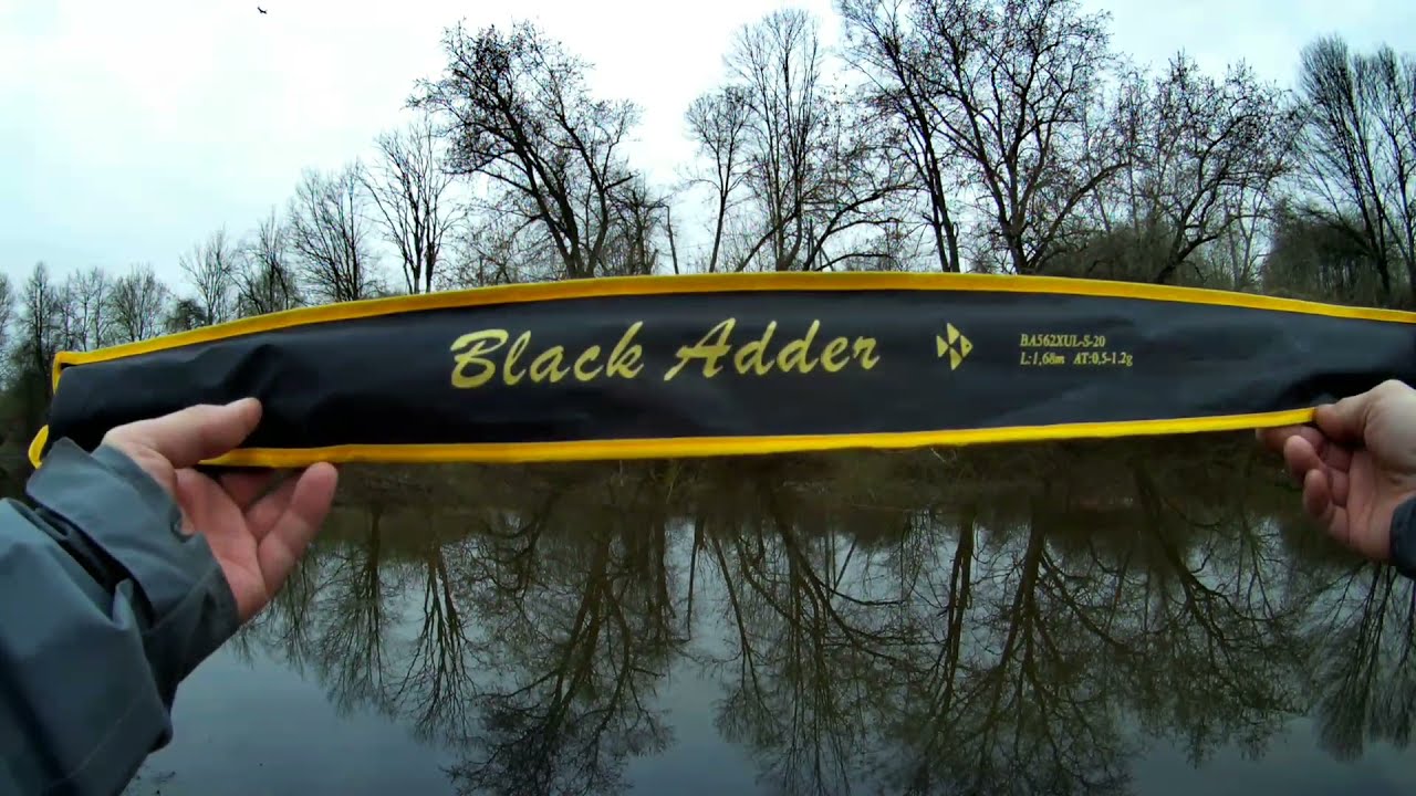 Мормышинг! Black Adder L;1.68 AT;0.5-1.2g Первая рыбалка.