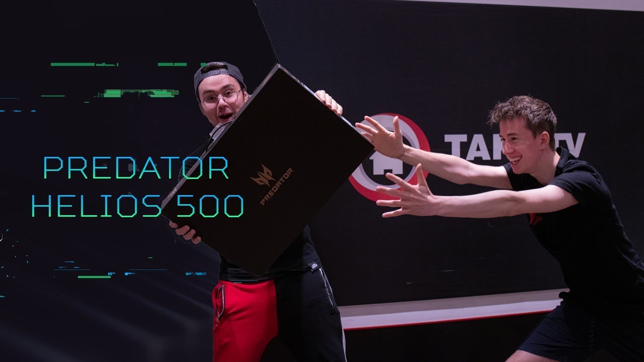 This Laptop is Ridiculous! | ANGRY TITANS Tech Review #1 Predator Helios 500 ft. Afoxx & Hearthbeat