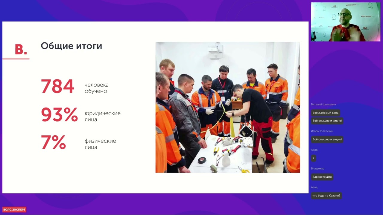 Видео вебинара «Обучение ВОЛС в 2025. Не вешать нос»