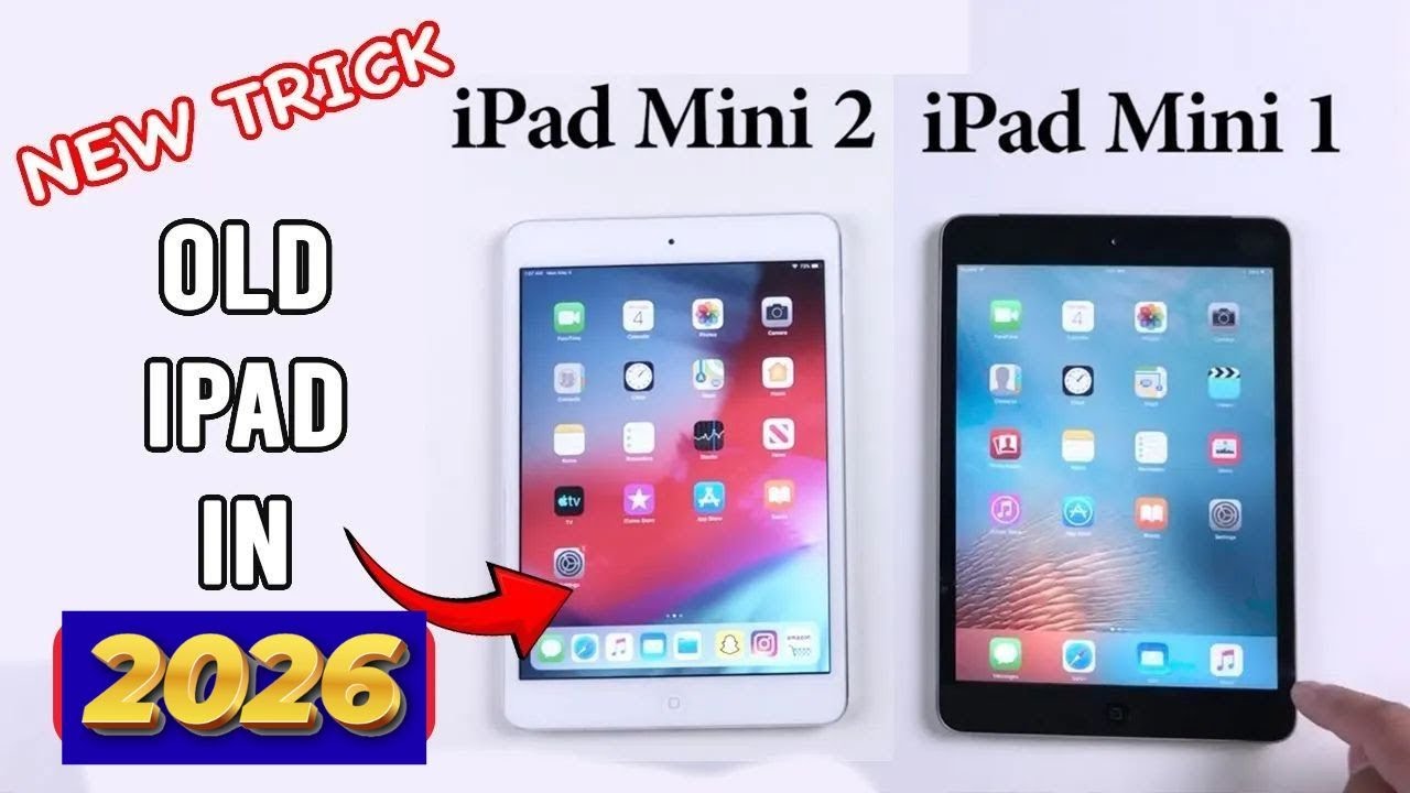 Can you use Old iPad in 2026 ? - iPad 1, iPad Mini, 2, 3, etc.