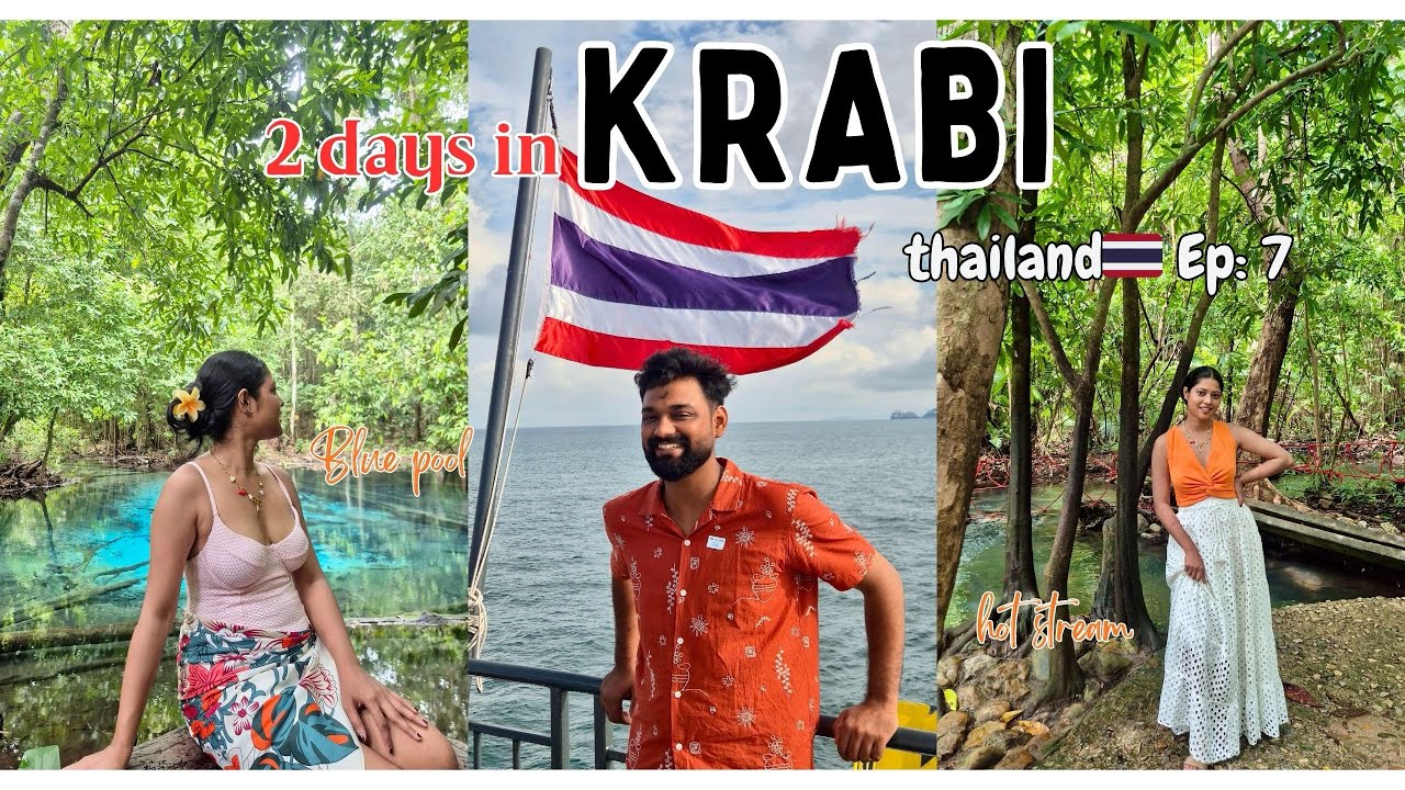 It was soooo rainy ! krabi🇹🇭 | Thailand ep: 7 | Msexplorer travel vlog
