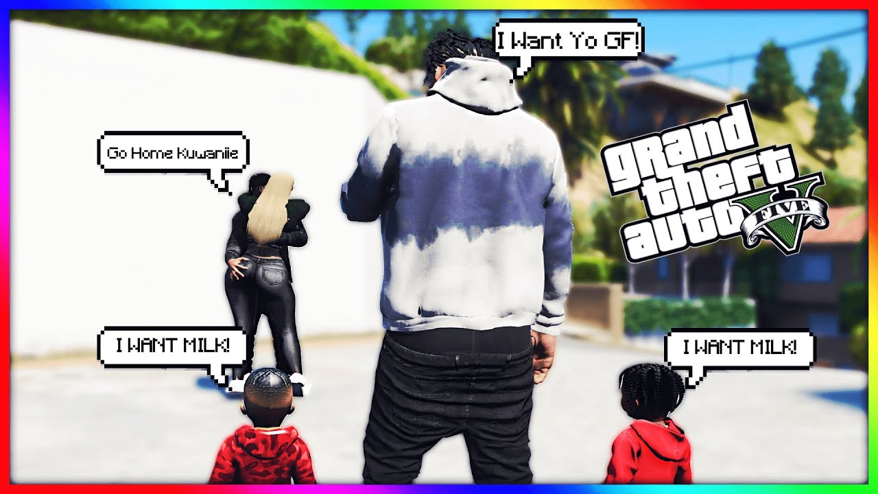 GTA 5 ROLEPLAY - BABY MAMA DRAMA IN DA HOOD - FREAKY TWIN BROTHER WANTS MY BABY MAMA 👅💦 (GTA 5 RP)