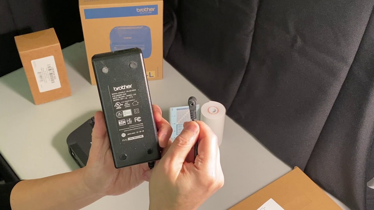 Unboxing Brother RJ-4250WBL Printer
