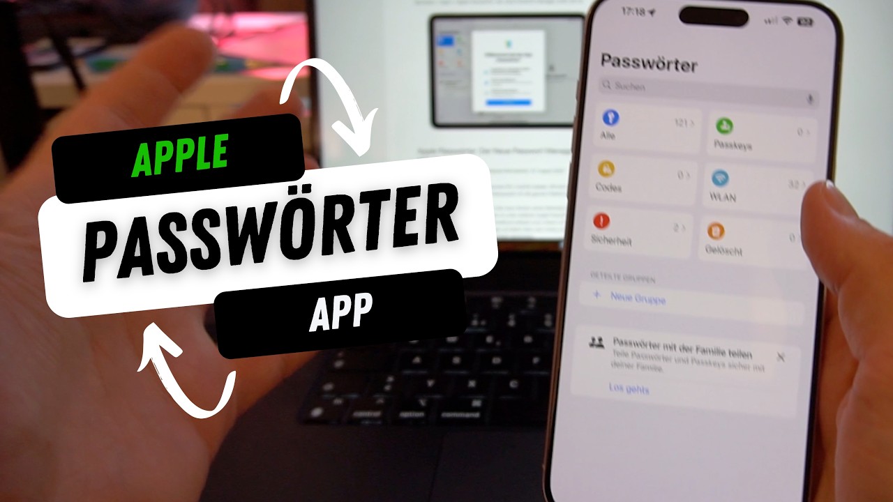 Die Apple Passwörter App | Kurz vorgestellt, Vor- und Nachteile | Deutsch 4K