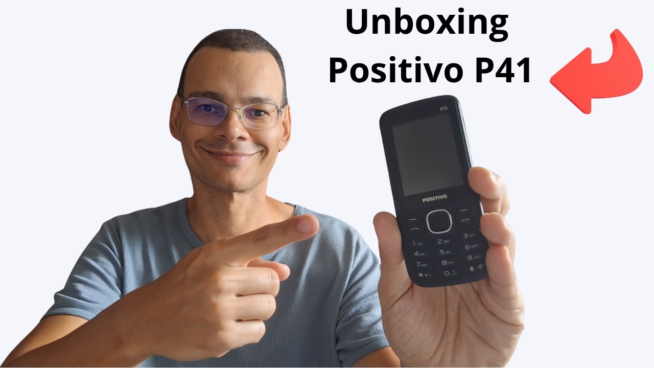 Confira o Unboxing do Positivo P41