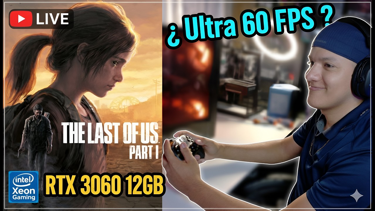 The Last of Us 1 Ep. 1 🌿 | RTX 3060 + Xeon 2690 V4 | 8A GeeK 🕹️