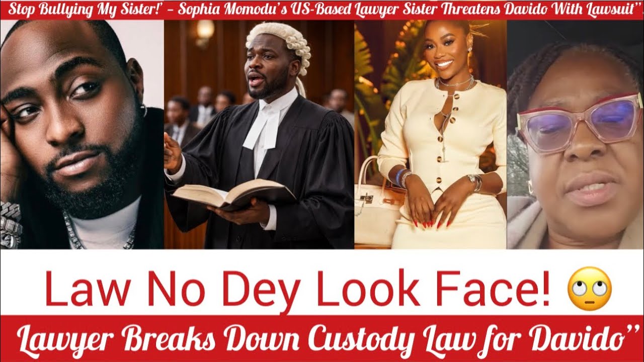 Custody Matter No Be Online Fight – Lawyer Advises Davido And Chividos 😳