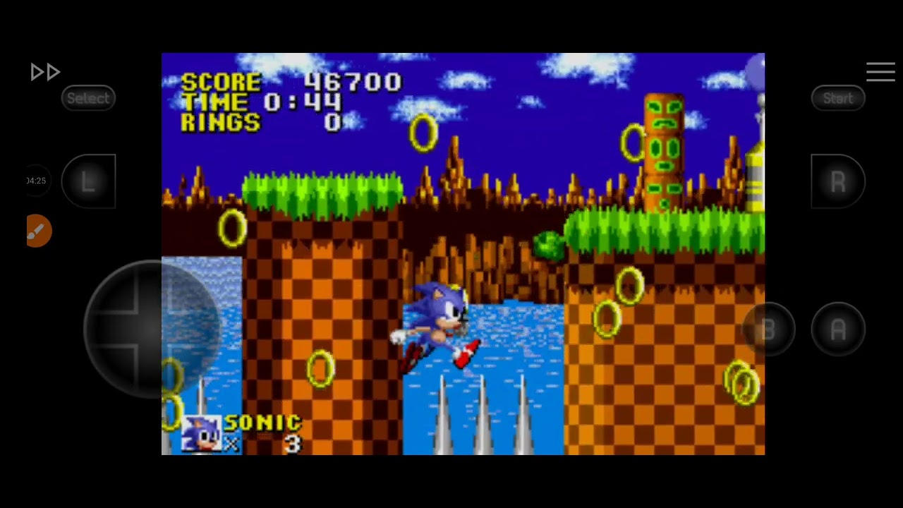 Juego ultra secreto de sonic 1 y 2 creado por Nintendo sega sonic team