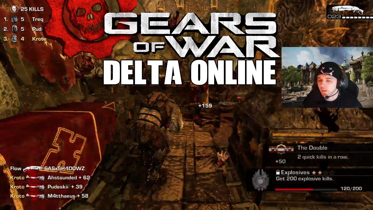 GNASHER DOMINANCE on Gears of War 3 PC Delta Online Multiplayer