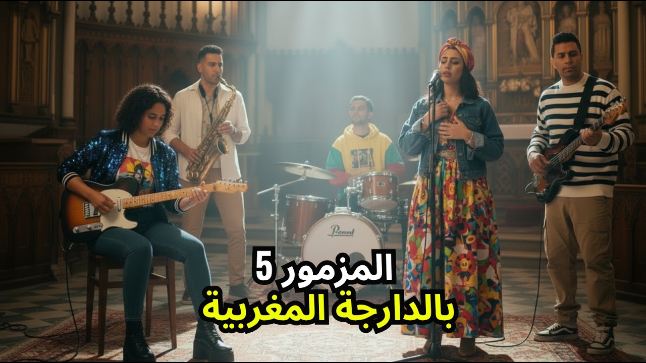 المزمور 5 بالدارجة المغربية - Psaume 5 en arabe marocain - Psalm 5 in Moroccan Arabic (Darija)