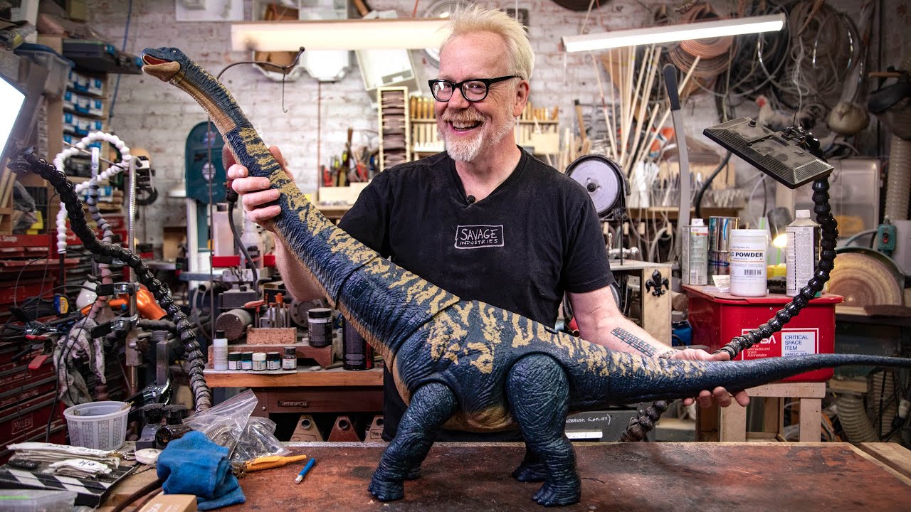Why Adam Savage Is So Excited About This Dinosaur Toy!